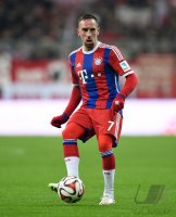 Fussball 1. Bundesliga Saison 14/15: Franck Ribery (FC Bayern Muenchen)