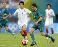 FUSSBALL  Olympia 2008  Peking  Vorrunde Australien - Serbien