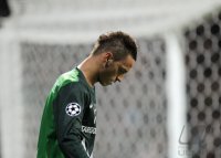 Fussball Champions League  Saison 2010/2011:Marko Arnautovic (SV Werder Bremen)    enttaeuscht