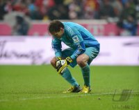 FUSSBALL  1. BUNDESLIGA  Saison 2012/2013: Enttaeuschung; Torwart Rene Adler (Hamburger SV)