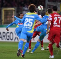 Fussball DFB Pokal Achtelfinale 14/15: Deyverson (1. FC Koeln)