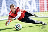 FUSSBALL WM 2014  Viertelfinale; Torwart Manuel Neuer (Deutschland)