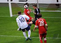 FUSSBALL  International CHL 09/10 : FC Bayern  Muenchen  - Manu