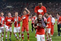 FUSSBALL DFB POKAL  Saison 2012/2013: JUBEL VfB Stuttgart