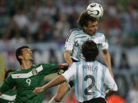 Fussball WM 2006: Argentinien - Mexiko , Argentina - Mexico