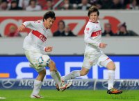 Fussball 1. Bundesliga  Saison 11/12:  VfB Stuttgart - 1. FC Kaiserslautern