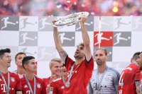 Fussball 1. Bundesliga Saison 17/18: Meister FC Bayern Muenchen