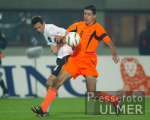FUSSBALL EM Qualifikation 2004 AUT - NED  Spielszene