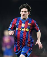 FUSSBALL  International CHL 09/10 :  Lionel Messi (Barca)