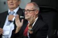 Fussball U21-EURO 2011 Halbfinale:  Praesident des Schweizer Fussballverband Peter Gillieron