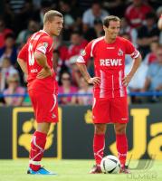 FUSSBALL, DFB Pokal, 1. Hauptrunde: Koeln, PODOLSKI und PETIT