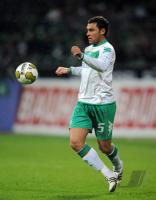 FUSSBALL, 1. BUNDESLIGA: Werder Bremen, TOSIC Einzelaktion