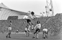 Fussball WM 1974 Finale Deutschland - Holland: Bonhof, Mueller