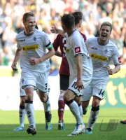 Fussball 1. Bundesliga, Saison 2011/2012: Moenchengladbach - Nuernberg