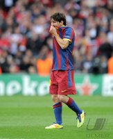 Fussball Champions League Finale 2011:  Lionel Messi (Barca)