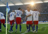 Fussball, 1. Bundesliga: Hamburg - Wolfsburg