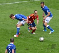 Fussball International Europameisterschaft 2012: Andres Iniesta (Spanien)
