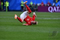 FUSSBALL WM 2018 Achtelfinale: Schweden - Schweiz