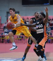 Basketball 1. Bundesliga 15/16 Testspiel:  Walter Tigers Tuebingen - ratiopharm Ulm