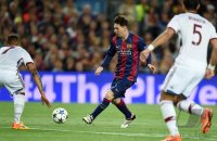 Fussball CHL 14/15 Halbfinale: Lionel Messi (Barca)