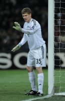 Fussball CHL  Saison 2010/2011:  Torwart Thomas Kraft (FC Bayern Muenchen)