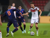 Fussball U 21 Laenderspiel: Deutschland - Holland