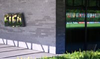 Schriftzug des Home of FIFA in Zuerich