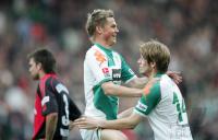 Fussball, 1. Bundesliga: Bremen - Nuernberg