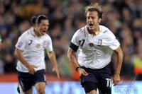 Fussball WM-Qualifikation: Jubel  Alberto GILARDINO (ITA)