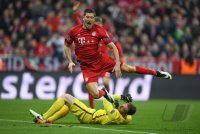 Fussball CHL 15/16 Halbfinale: FC Bayern Muenchen - Atletico Madrid