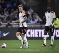 Fussball Testspiel: Frankreich - Deutschland