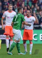 Fussball 1. Bundesliga Saison 12/13: SV Werder Bremen - FC Bayern Muenchen