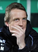 Fussball DFB Pokal, Saison 2011/2012, Halbfinale:  Trainer Mike Bueskens (Greuther Fuerth)