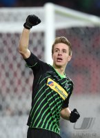 Fussball  1. Bundesliga  14/15: JUBEL Patrick Herrmann (Borussia Moenchengladbach)