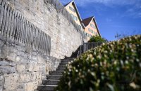 Stadtansicht Horb, Treppen, Perspektive