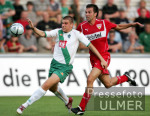 Fussball Ligapokal: Bremen - Stuttgart, Zweikampf