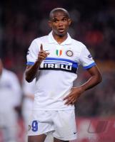 FUSSBALL  International CHL 09/10  Samuel Eto'o , Eto  (Inter)