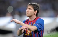 FUSSBALL INTERNATIONAL  CHL Viertelfinale 11/12: Lionel Messi (Barca)
