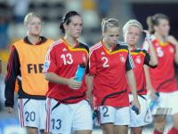 Fussball Frauen FIFA U 20  WM  2008   Halbfinale  USA - Deutschland
