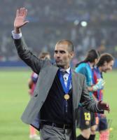 FIFA Club WM UAE 2009;  Trainer Joseph Guardiola  (FC Barcelona)