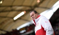 Fussball  1. Bundesliga  14/15: Trainer Huub Stevens (VfB Stuttgart)