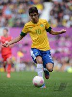 FUSSBALL Olympia 2012 Maenner: Brasilien - Weissrussland