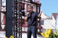 Politik, Wahlkampf Buendnis 90/Die Gruenen: Gruenen Bundesvorsitzender Robert Habeck