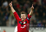 Fussball UCL: Leverkusen - Piraeus,  Jubel Leverkusen