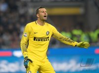 FUSSBALL SERIE A 2017/2018: Torwart Samir Handanovic (Inter Mailand)