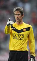 Fussball International: Audi Cup 2009  Torwart Edwin van der Sar (Manchester United)