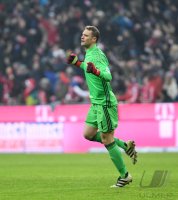 Fussball 1. Bundesliga Saison 16/17: FC Bayern Muenchen - RB Leipzig