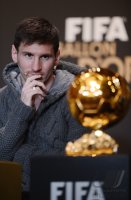 Fussball International  FIFA Ballon d Or 2012:  Lionel Messi (Barca)