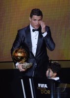 Fussball International  FIFA Ballon d Or 2013: Cristiano Ronaldo (Portugal)