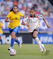 Fussball Frauen FIFA U 20  WM  2008   Viertelfinale  Brasilien - Deutschland